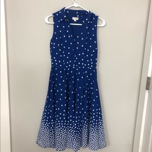 Polka Dot Sleeveless Dress